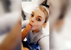 Teen Sucking Boss’ Ramrod In Public Bath for a Raise