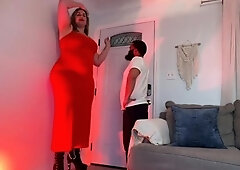 Tall Goddess Gia - Short Valentine Date