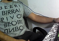 getting rock-hard stash in the office time, I nearly got caught with my prick in my arm