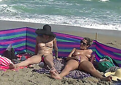 Exhibitionist Wife 484 Part 1 - Mrs Nikki Brooks And Mrs Ginary Go To The Nude Beach!