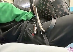 She couldn't stand seeing my erection and gave me a blowjob on the So Paulo subway.
