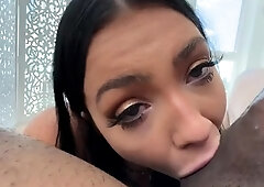 Lusty housewife can’t resist big black cock temptation