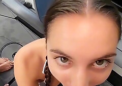 Young beauty enjoys boat anal creampie with passionate group heat