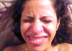 Teen Amateur's First Facial