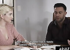 ADULT TIME - Skye Blue Fucks Her Bestie's Cheating Cure His Cold Feet! ITALIAN SUBTITLES - Skyy Blac