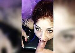 Oral job in Jacuzzi, Cum on Face and in Throat