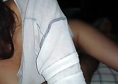 Midnight Blowjob Surprise from Latina Babe