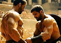 AI Gladiators fuck in the arena by ManyAMan