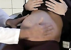 german preggy wife and her doctor