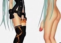 [MMD] R-18 What Alice thinks of Futa Alice