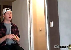 MOMMY4K. Hottie, call me later—your Boyfriend is banging me in your daybed