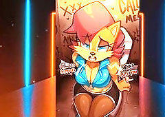 sally acorn stuck on public bathroom