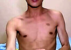 twink big dick jerking off