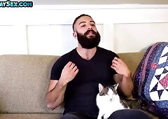 Czech Hunter - Hairy Mtf Pussyboy Gets Banged In Pussy By Massive Bear