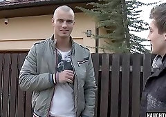 Hot daddy anal sex and cumshot