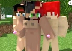 Minecraft porno comic (A MEETING) created by dollx