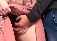 Dirty panties, guy fingering pussy, frigging
