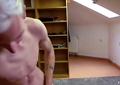 Desperate Guy Drops His Pants At The Station & Gets Fucked By A Stranger