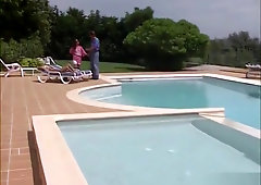 Hannah Turlington and Natacha. Trio a la Cote d'Azur