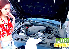 April Snow - Stranded Desperate For A Handsome Mechanic