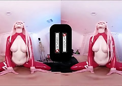 Darling in the Franxx HARDCORE Costume Play VR Porno