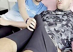 sucking straight cock hot pov