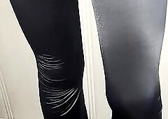 Cameltoe yoga pants.