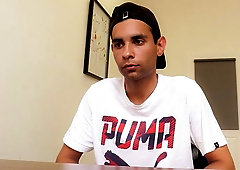 Skinny, exotic boy gets fucked hard in the ass