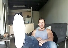 Michael Fitt - Naked sofa stroke