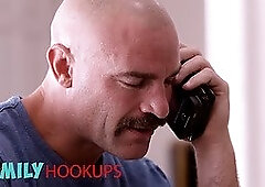 April Olsen's step uncle's huge cock gets a workout from her stunning body