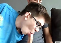 Big dick twinks oral sex with cumshot