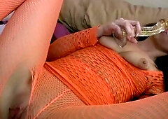 Chloe James Screws Herself With a Sextoy