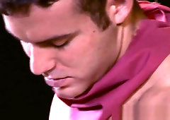 Restrained scally brit gets assfucked