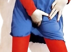 I LOVE WHEN YOU SEEING ME SCREWING AND PLAYING WITH MY SNATCH WITH MY SUIT ON ME SUIT