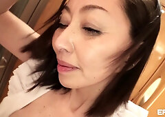 Gorgeous Nipponese mommy exciting adult scene