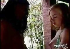 Girls wet pussy for a shemales dong