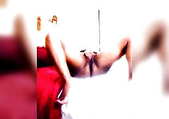 Slutty single mommy loves to finger bang her self