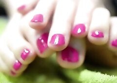 Worship my Cherry and White Toes