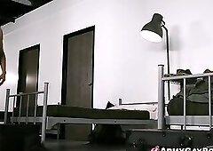 Army buddies, Elliot Finn and Justin Matthews fuck each other