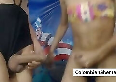 Horny Colombian Shemale 224