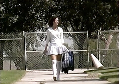 Cutie gets her face all messy