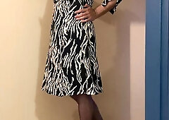 My Arab Mother Fabulous Culo And High High-Heeled Slippers