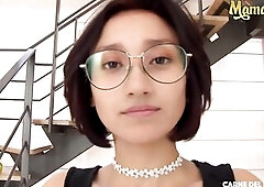 CarneDelMercado - Luna Castillo Nerdy Lalin girl Colombiana With A Consummate Butt Gets Picked Up And Banged