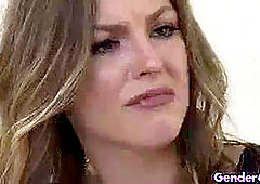 Labia-licking, transgender