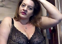 Brunette Big Boobs Dildo Webcam