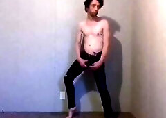Trying Garments; Playing, Dressing And Undressing - Blue Jeans pt 9