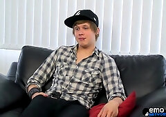 Straight Emo Nick Blasts Out Some Hot Goo! - Nick St James