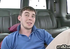 Fooled Str8 Stud Fucks Gay Ass In Pickup Van Till Load