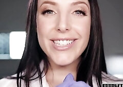 Flight Attendant Aila Donovan Screws A Stranger During The Time That His Wife Is On The Phone