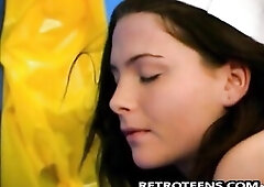 Classic retro teen movie featuring two teen beauties a load of oil and a large hard knob. Full movies for free at RetroTeens.com NO credit card needed